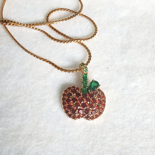 Sweet as Apple Necklace