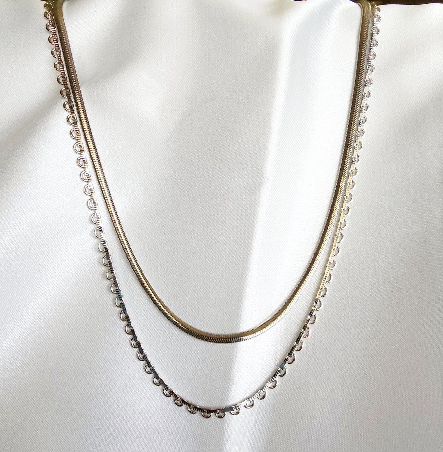 Double Chain Necklace